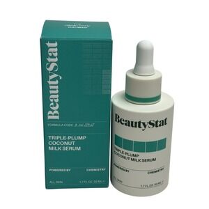 BeautyStat Triple Plump Coconut Milk Serum 1.7‎ fl oz 50 ml All Skin Types